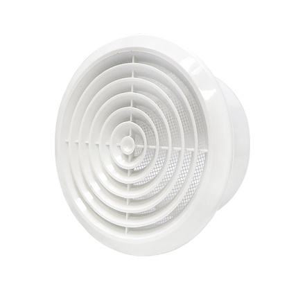 Дифузор припливно-витяжний Air із фланцем 100 мм (61-370), фото 1