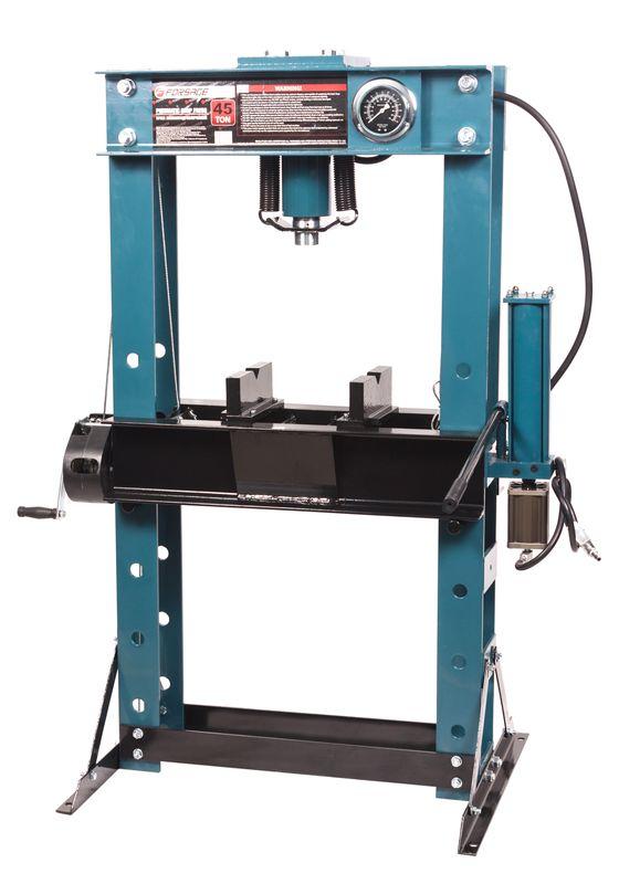 Прес пневмогідравлічний 45 т підлоговий Forsage F-TY45001, фото 1