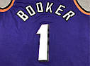 Баскетбольна фіолетова майка Букер Nike Booker No1 Phoenix Suns 2022-2023, фото 4