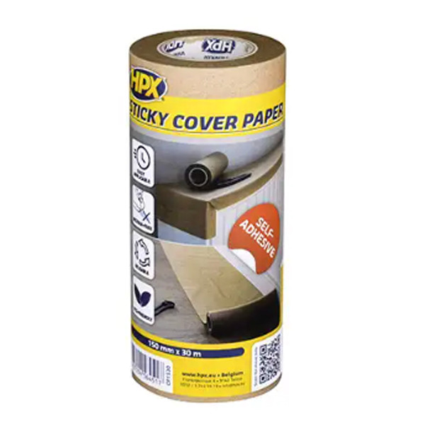 Папір захисний HPX самоклейний STICKY COVER PAPER, 148 мм*30 м