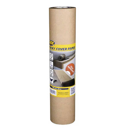 Папір захисний HPX самоклейний STICKY COVER PAPER, 296 мм*30 м, фото 1