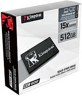 Kingston SSD Upgrade Kit KC600 512GB 2.5" SATAIII 3D TLC (SKC600B/512G)