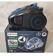 Пилосос Rainberg RB-652TB колбовий 2.5L — 3700W з турбощіткою.