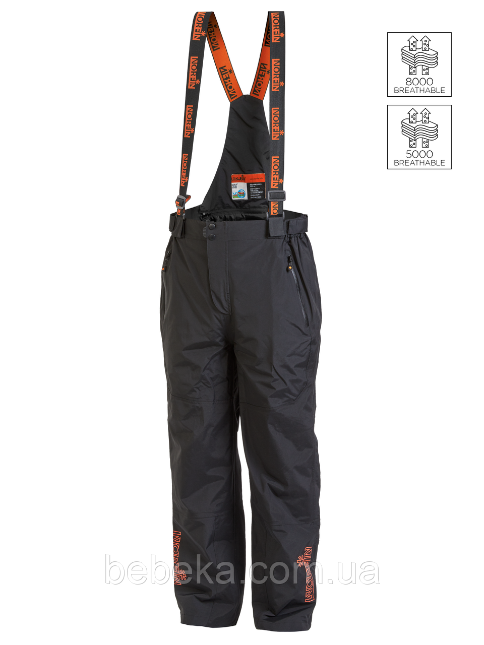 Штани демісезон. мембран. Norfin RIVER PANTS 8000мм / S (521101-S), фото 1
