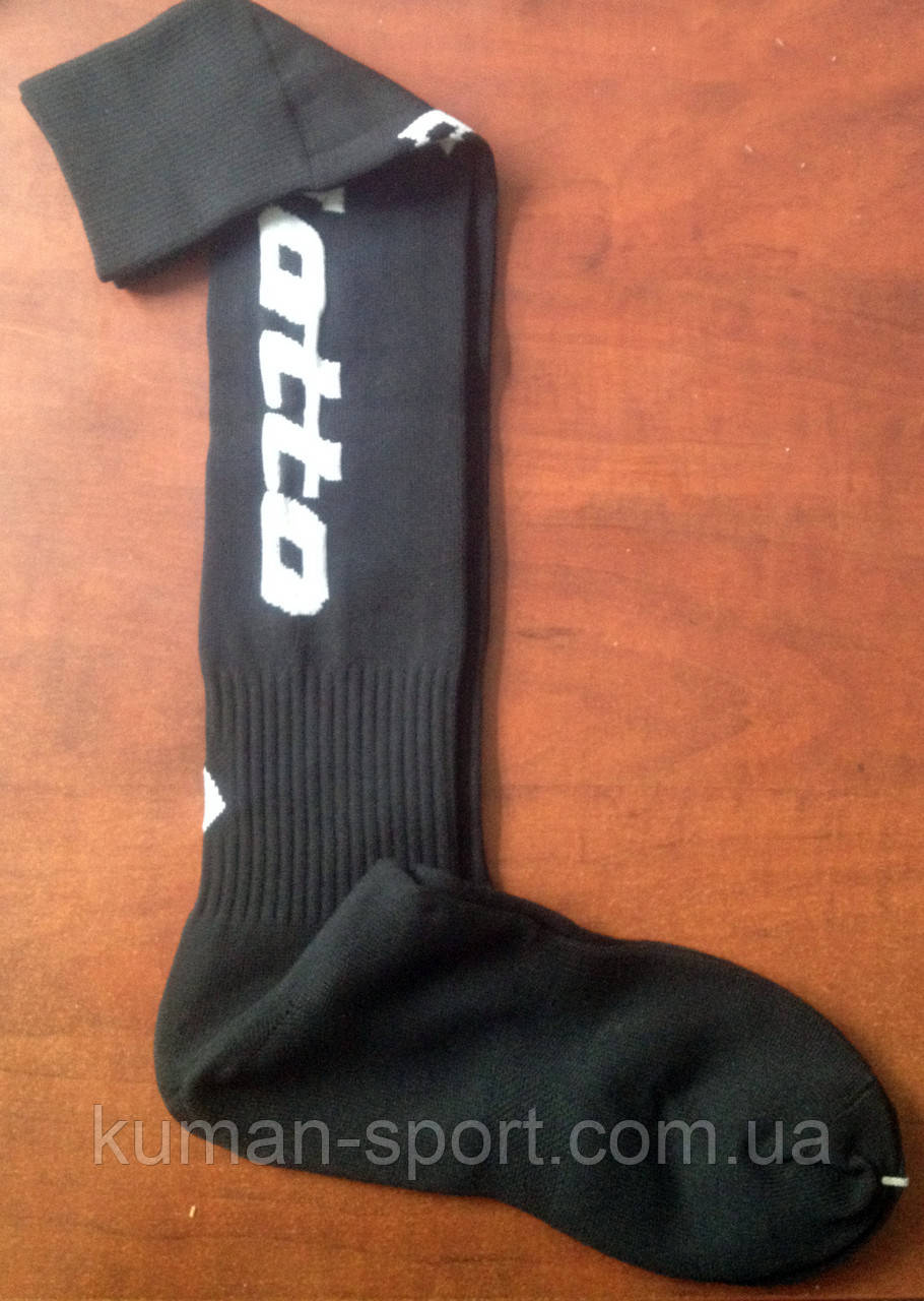 Гетри дорослі Lotto чорно-білі, фото 1