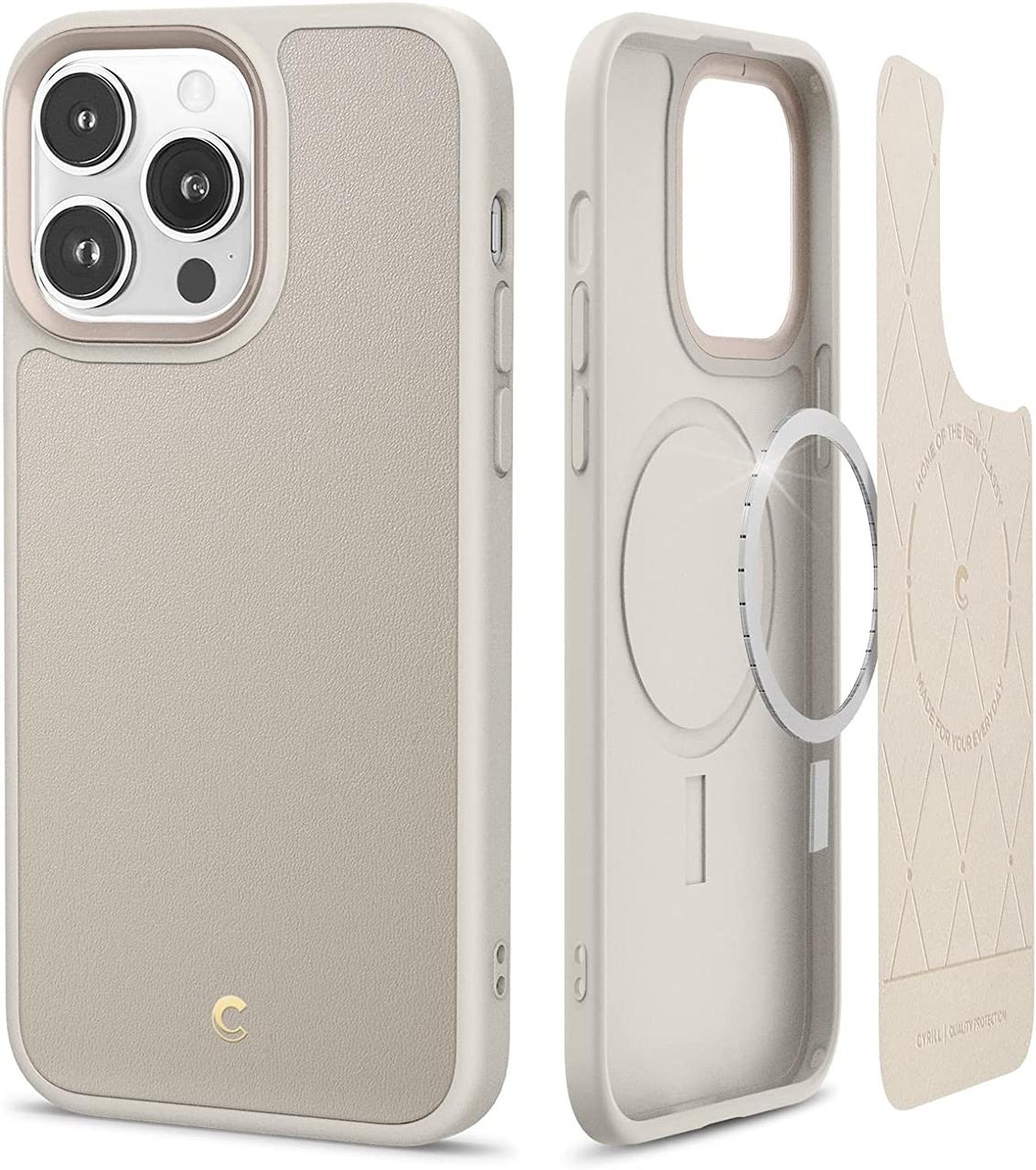 Чохол Spigen для iPhone 14 Pro - Cyrill Kajuk MagSafe, Cream (ACS05027)