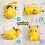 Нічник приліжковий світлодіодний Pokemon Pikachu Takara Tomy, жовтий покемон пікачу дитячий світильник B, фото 4