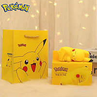 Ночник прикроватный светодиодный Pokemon Pikachu Takara Tomy, желтый покемон пикачу детский светильник B