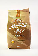 Кофе в зернах Merrild Crema hele bonner 1кг Италия