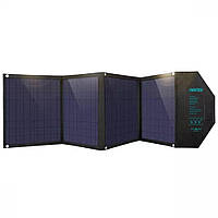 Портативная солнечная зарядная станция Choetech SC007 80 Вт Черный (37706)