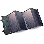 Портативна сонячна зарядна станція Choetech SC006 36 Вт Чорний (36896)