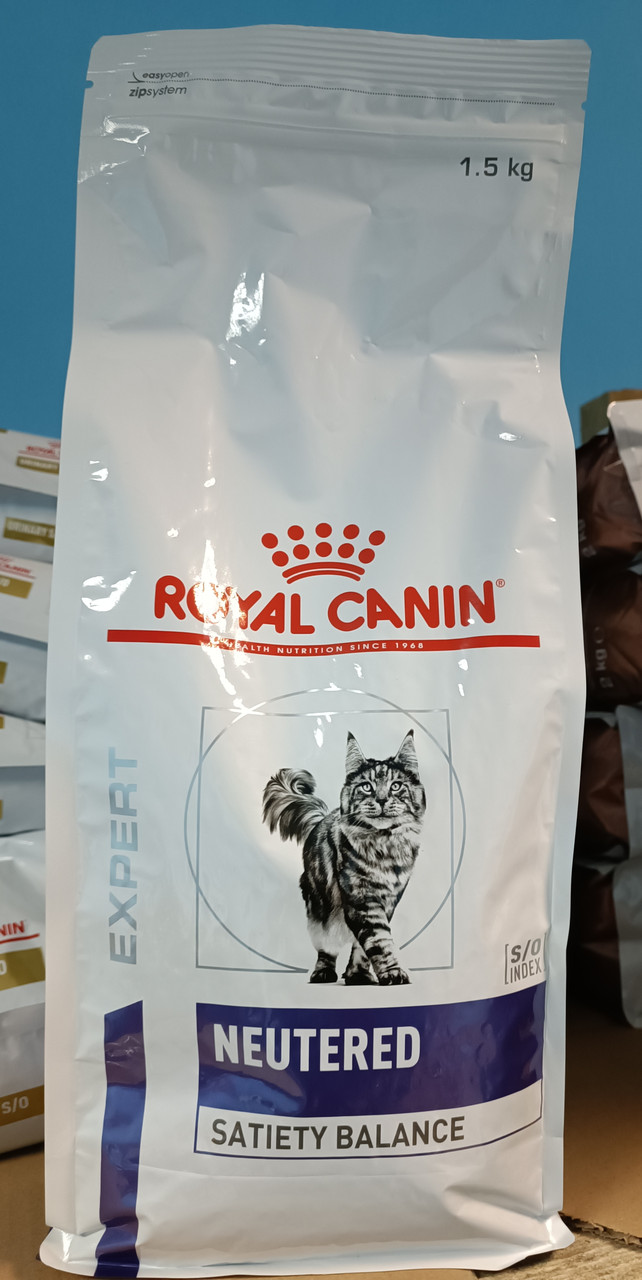 Royal Canin Neutered Satiety Balance Ньютед Сетаїті Баланс сухий корм для котів 1.5 кг, фото 1