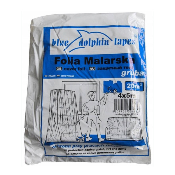 Плівка Blue Dolphin FOLIA BDT GRUBA CF-380, для ремонтних робіт, 4 м*5 м