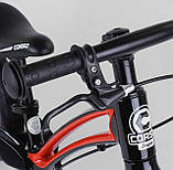 Велобіг Corso Prime C7 колесо 12, магнієва рама, заднє ручне гальмо, 25303 Червоний, фото 4