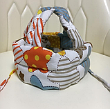 Шолом на голову для дітей з захистом для підборіддя (00214), фото 2