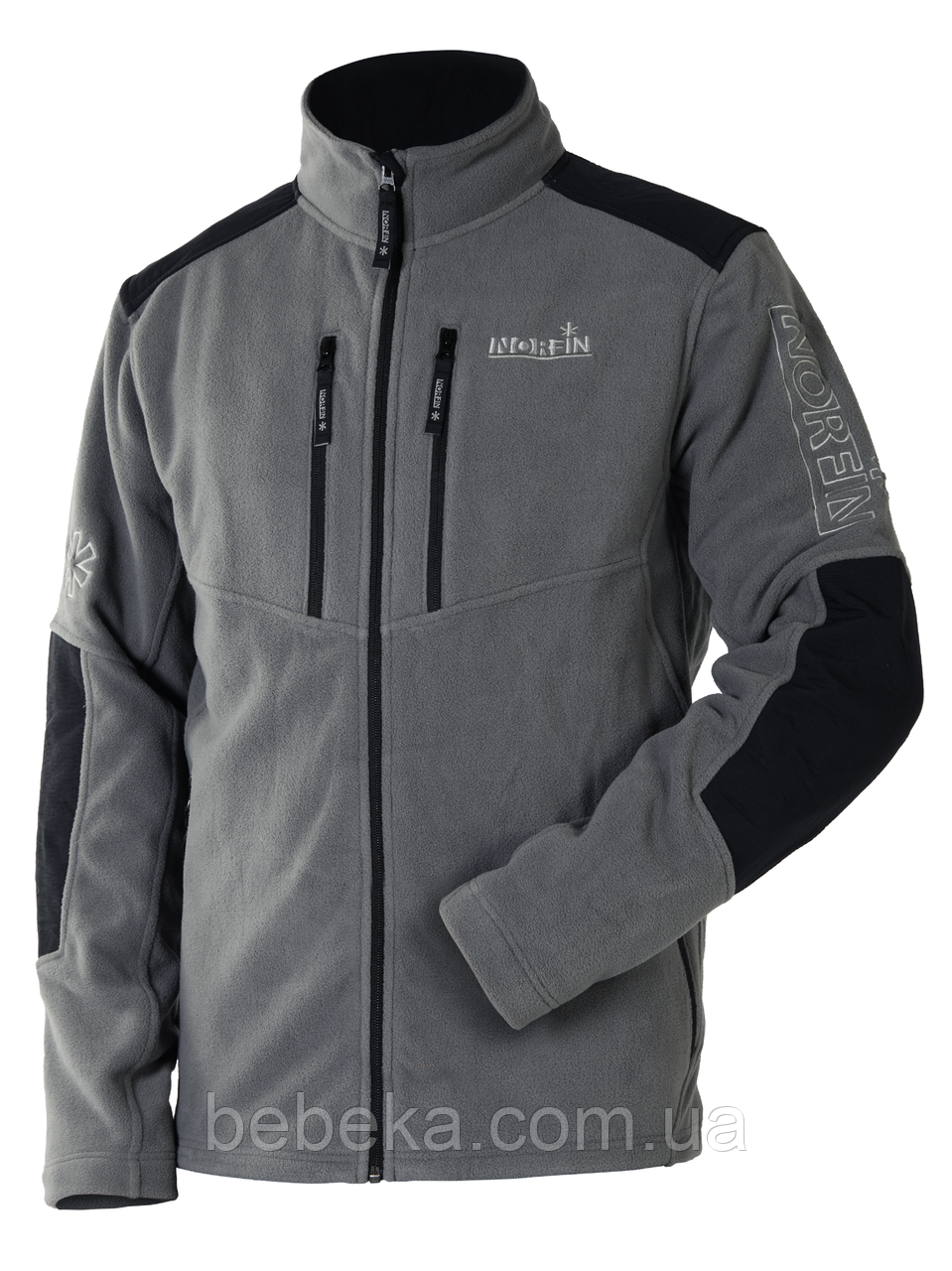 Куртка флісова Norfin GLACIER GRAY L (477103-L)