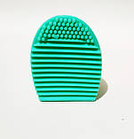 Силіконовий очищувач для пензликів щітка BrushEgg, фото 6