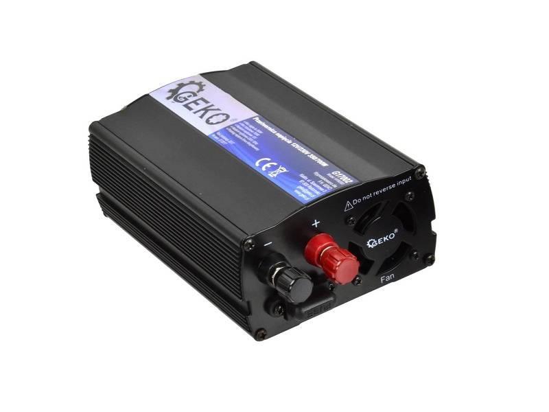 Інвертор - перетворювач напруги GEKO EU 12V/220V (350/700W) G17002