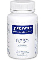 Пиридоксаль Фосфат P-5-P активированный витамин B6, Pure Encapsulations, 50 мг, 180 капсул