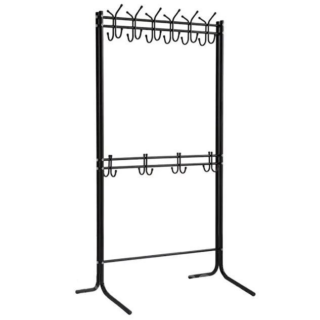 Стійка-вішалка для одягу Гардеробна КР-5022 Чорний