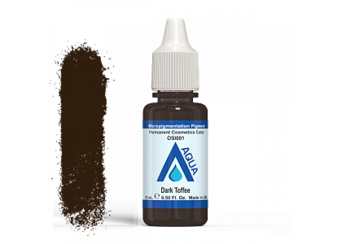 Пігмент для татуажу Aqua Dark Toffee 15 мл