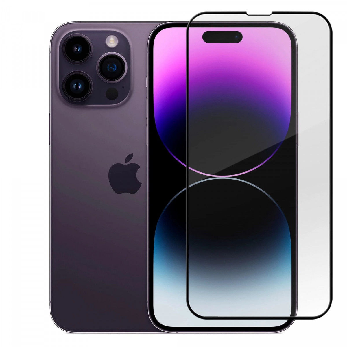 Захисне скло Gelius Full Cover iPhone 14 Pro Max Black 0.25 mm