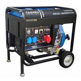 Генератор дизельний TAGRED 6,3-6,8 КВт TA6800D 3 фази комбі (ручний/електр. пуск) під ATS