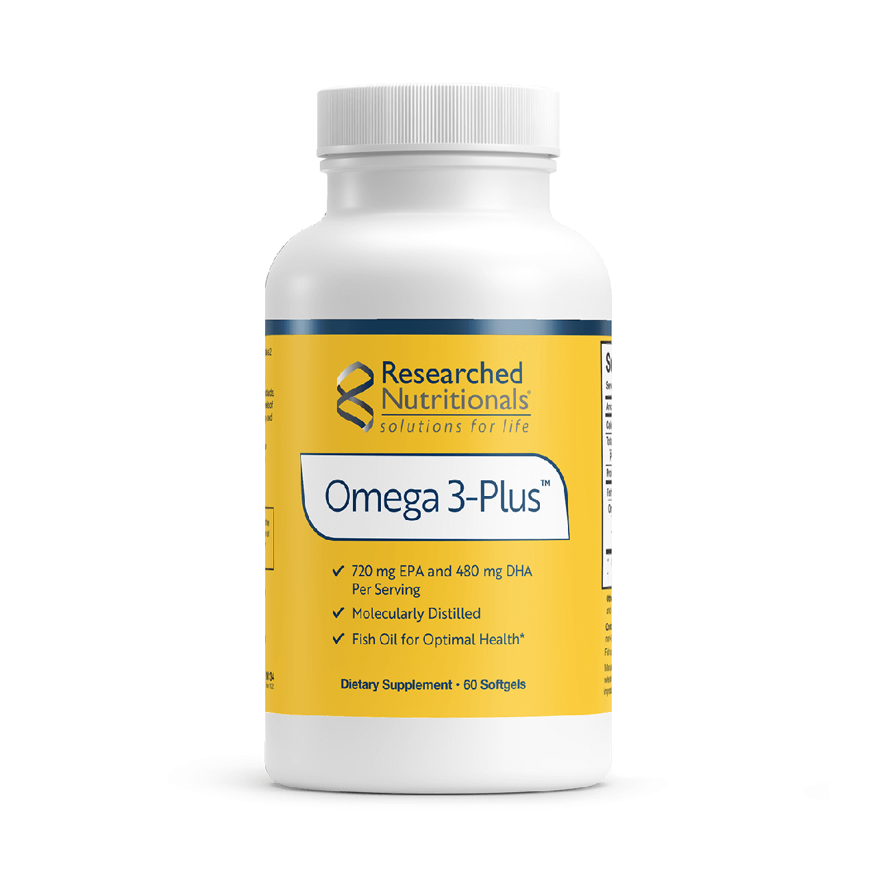 Researched Nutritionals Omega-3 Plus / Омега 3 Плюс 60 капс. BX044, фото 1