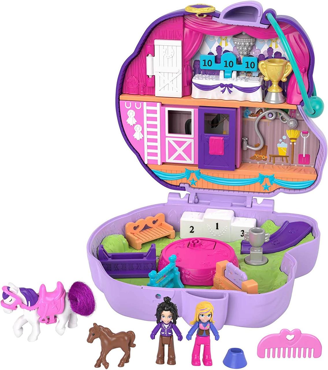 Поллі Покет Дивовижний мінісвіт Будиночок поні Polly Pocket Sushi Shop GTN14