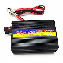 Перетворювач напруги 12V-220V Інвертор на 500 Вт, Безперебійне джерело живлення SY12-500W Black, фото 3