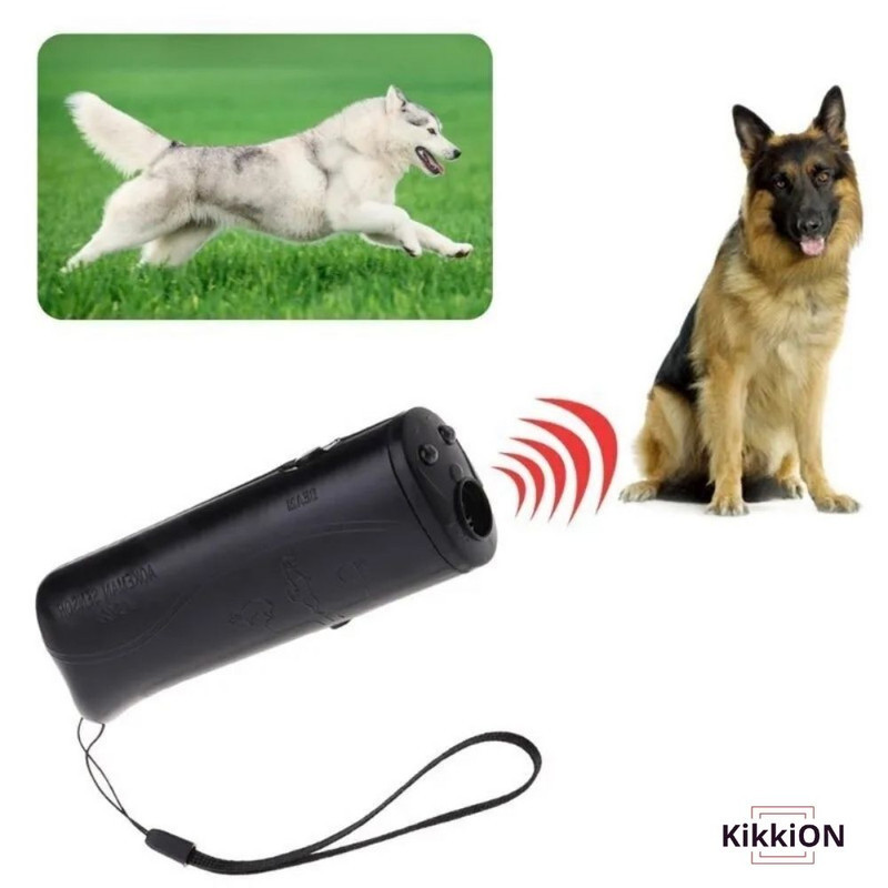 Ультразвуковий відлякувач собак TDOG Коригування поведінки та батарейка в комплекті Чорний (M7702000142)