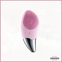 Очисна електрична щітка-масажер Cleaner face B-20 для обличчя Світло-рожевий (M7702000227)