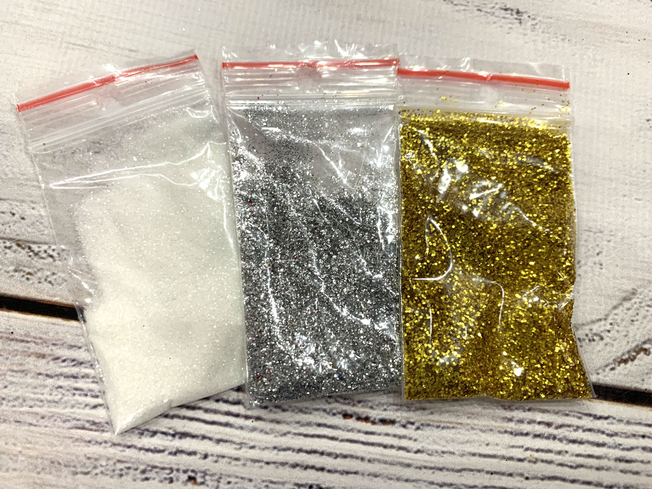 Глітер посипка срібло (5 г), фото 1