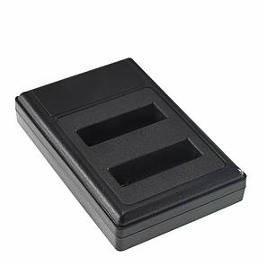 Зарядний пристрій Alitek LCD USB для двох акумуляторів Canon LP-E17, фото 1