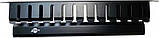 Організатор кабелю ATcom P0001 1U, 19", чорний, металевий, фото 4