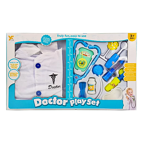 Дитячий ігровий набір Доктор з халатом 9901-18, 2 різновиди (Білий) - MegaLavka