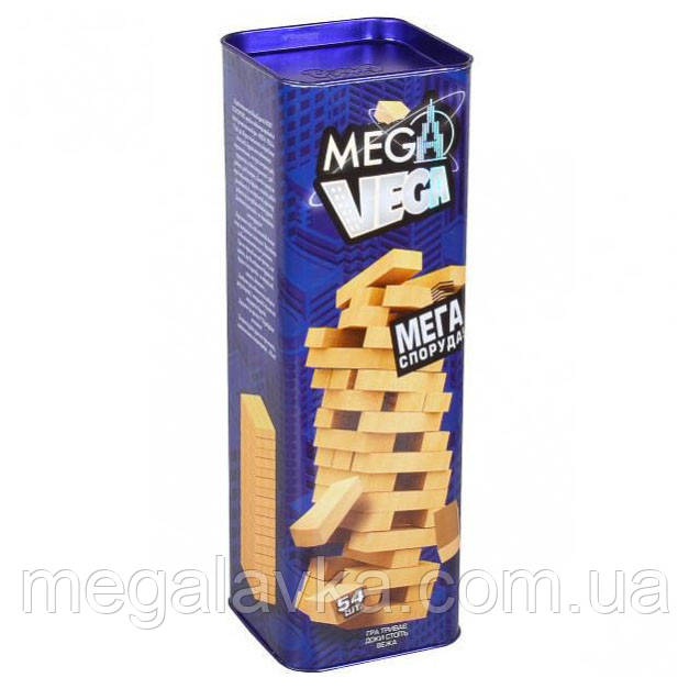 Розвивальна настільна гра "MEGA VEGA" Danko Toys G-MV-01U Укр - MegaLavka