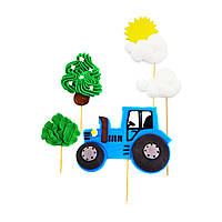 5259 Набір цукрових прикрас "Трактор 2D