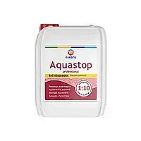 Грунт-концентрат Аквастоп ESKARO Aquastop Professional модификатор строительных растворов (1:10), 10л