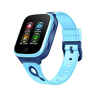 Дитячий смарт-годинник Smart Watch K9H 4G Blue (Уцінка, поареджена упаковка), фото 1