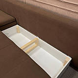 Новий кутовий розкладний диван з подушками, фото 10