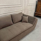 Новий кутовий розкладний диван з подушками, фото 5