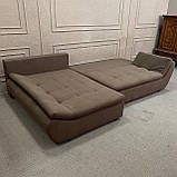 Новий кутовий розкладний диван з подушками, фото 7