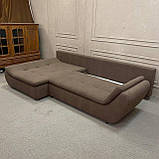 Новий кутовий розкладний диван з подушками, фото 3