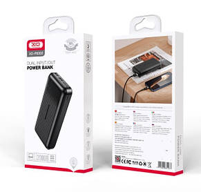 Power Bank XO PB302 Light Display 20000mAh Black, фото 3
