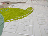 Килимок дитячий "Дорога" термо килимок для дітей. 200х180 , двосторонній, з малюнками і текстурним покриттям, фото 6