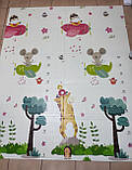 Килимок дитячий "Дорога" термо килимок для дітей. 200х180 , двосторонній, з малюнками і текстурним покриттям, фото 7
