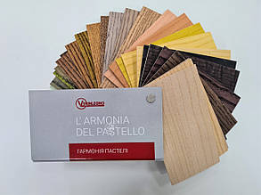 Каталог (морилок, бейців) 625 cерії для деревини, фарбування на ясені, Verinlegno