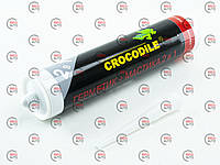Герметик швов CROCODILE + мастика (2в1) 290ml (черный)