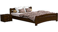 Кровать полуторная деревянная Венеция Бук Щит